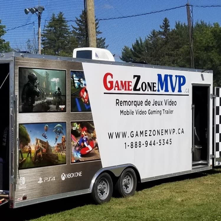GameZoneMVP gaming truck exterior